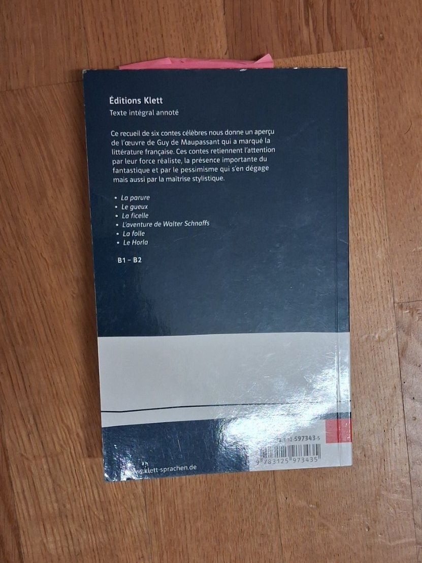 Libri: Six contes Guy de Maupassant Klett – Usato da Bern venduto da KavIndustries 2