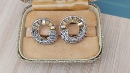 Clips d'oreilles CIRO Argent Sterling Vintage