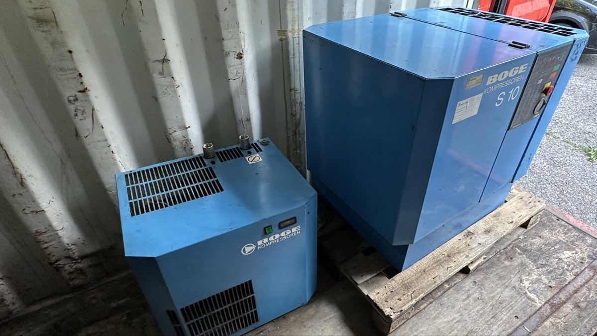 Kompressoren: Boge Kompressoren S10 ab 1.- – Gebraucht aus Bronschhofen von -BeeN-