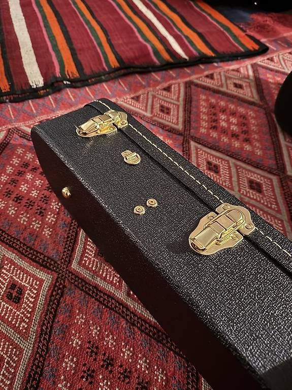 Strumenti musicali: Parlor acoustic guitar case  – Usato da Genève venduto da Silenceplus 1