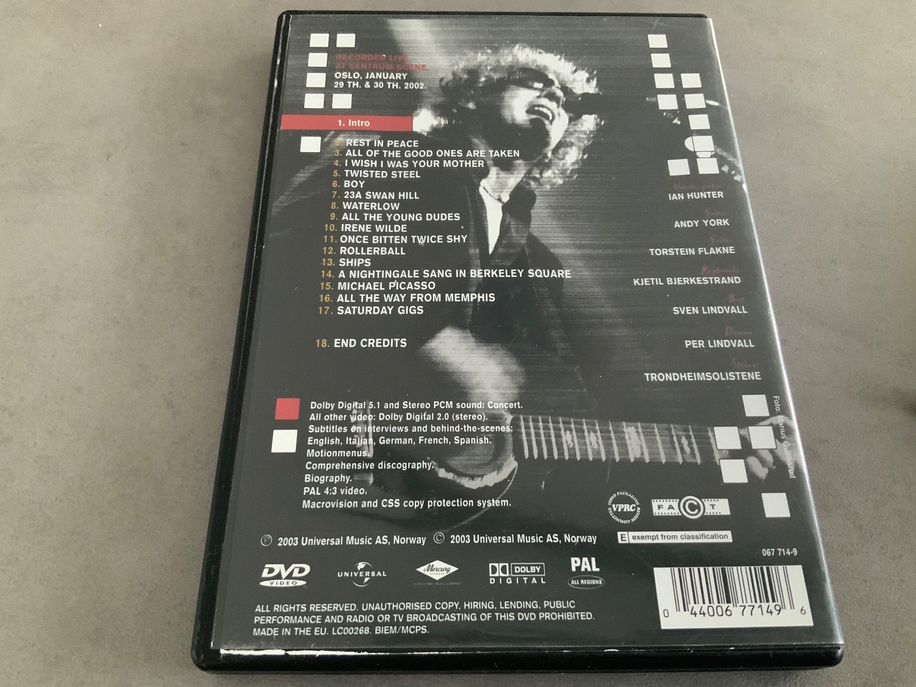 Tutti i DVDs: Ian Hunter, Strings attachet, DVD – Usato da Uster venduto da Macita56 1