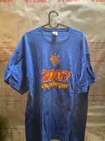 FC Basel T-Shirt Cupsieger 2007 blau Grösse XL gebraucht