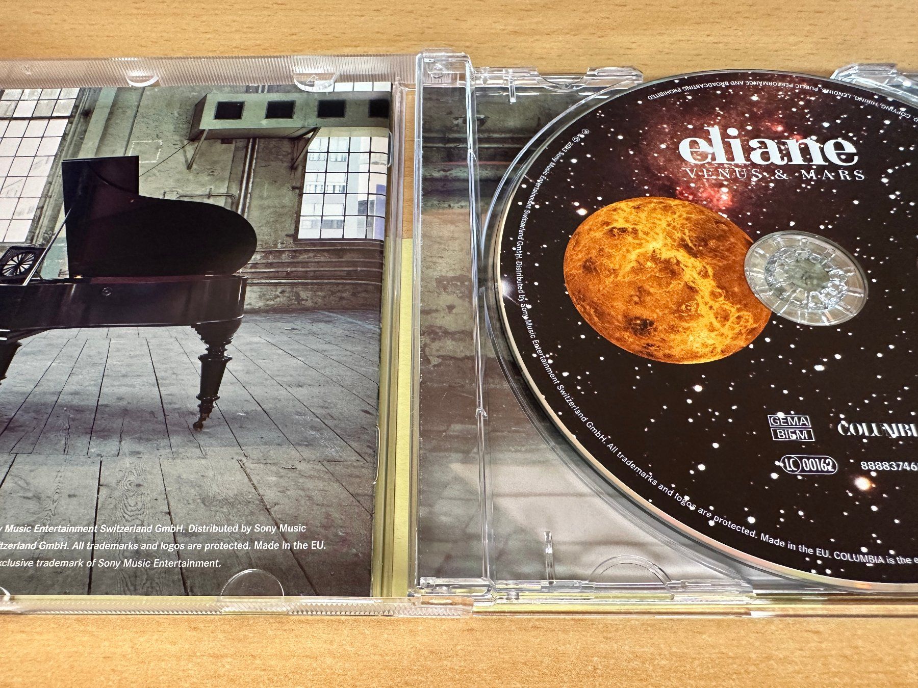 CD: Eliane – Venus & Mars – Usato da Rikon im Tösstal venduto da Alpenmutz 2