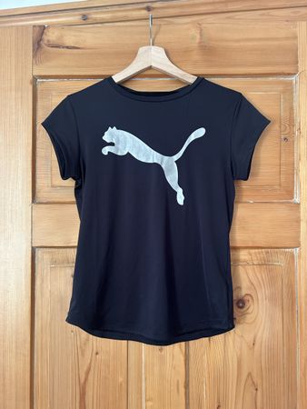 Schwarzes Puma Sport T-Shirt, Grösse 164!
