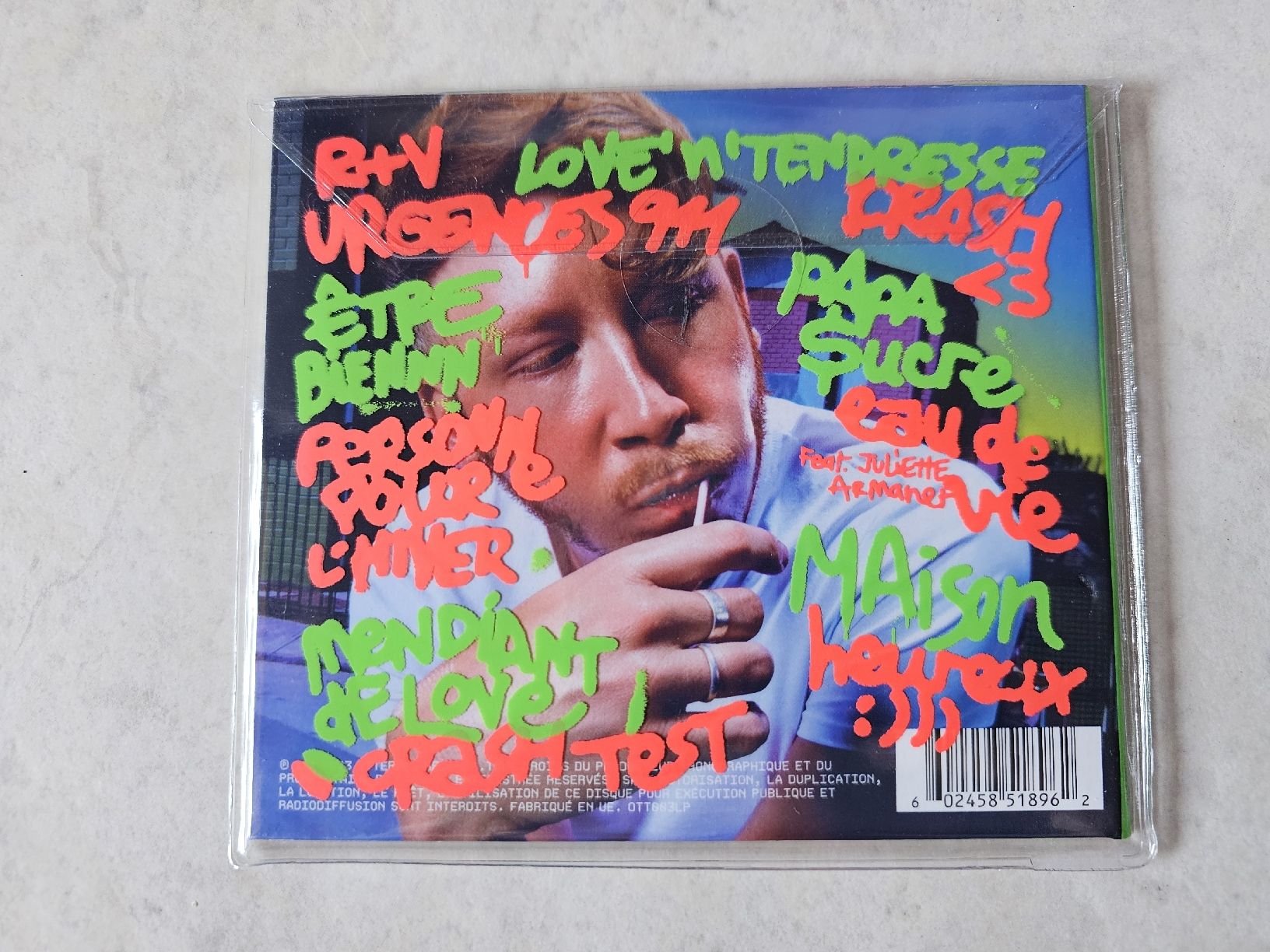 CD: Eddy De Pretto  -  Crash Cœur /  Fabrikneu – Nuovo e nell'imballaggio originale da Schneisingen venduto da backstore24 1