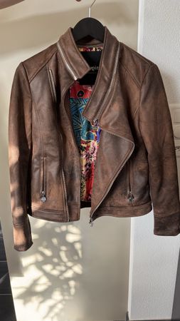 Desigual Damen Lederjacke Gr.40