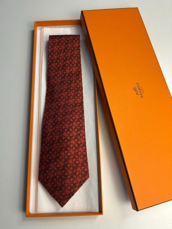 Hermès Muster Krawatte