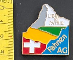 Matterhorn Fahnen AG, Libre et Patria Schweiz / Pin