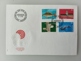 1983 FDC Werbemarken Jubiläen