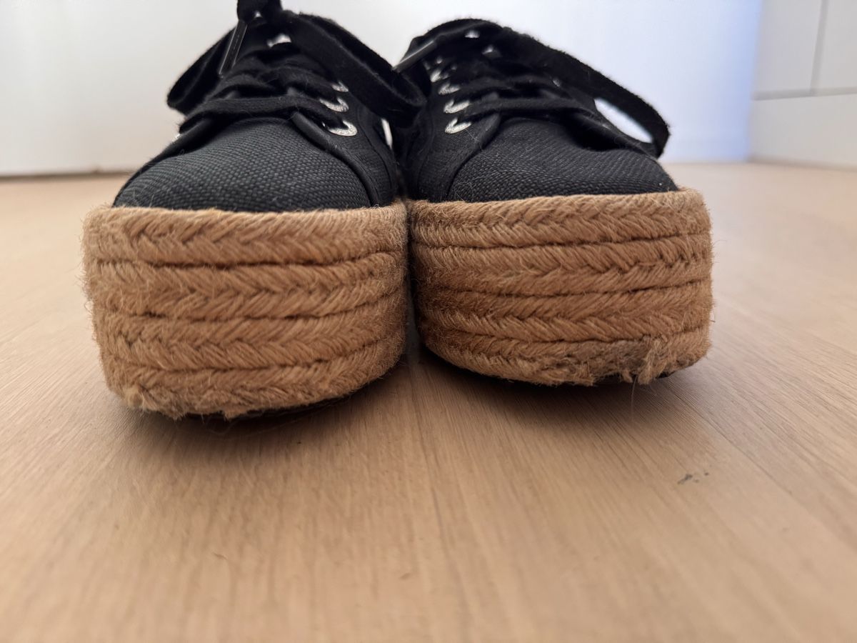 Superga Scarpe da donna: Superga Espadrille Platform Sneakers Black Size 36 – Usato da Dübendorf venduto da ClaraS. 2
