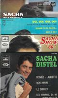 Sacha Distel 4 EP's - Monsieur cannibale, La La Song, Oui, o