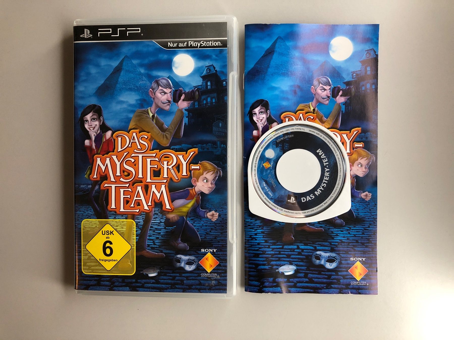 Sony Spiele: Das Mysteryteam - PSP – Gebraucht aus St.gallen von taduz