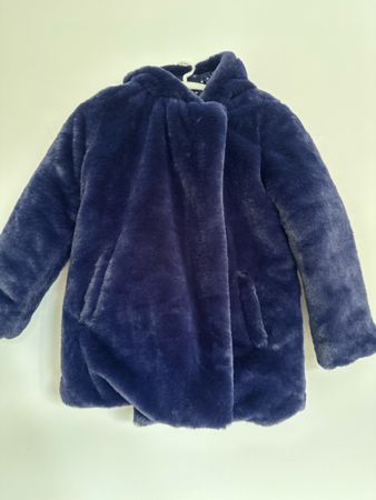 Wendejacke aus Kunstfell, Gr. 140