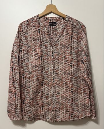 Marc O'Polo Bluse Gr. 42 L Organic Cotton - top Zustand 