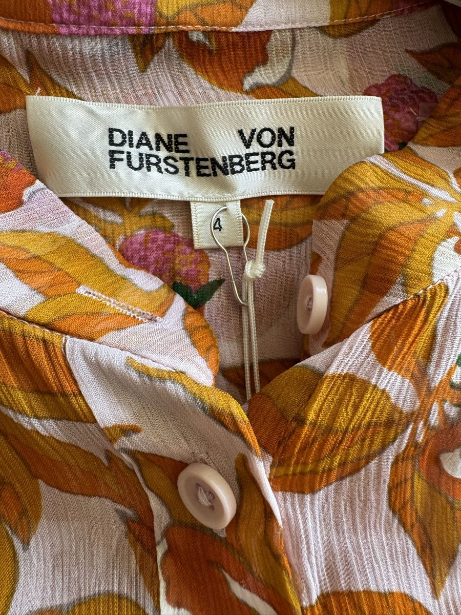 Diane von Furstenberg Blusen: Chemiser Diane von Furstenberg  - Taille 4, soie – Neu und originalverpackt aus Morges von sandy069 5