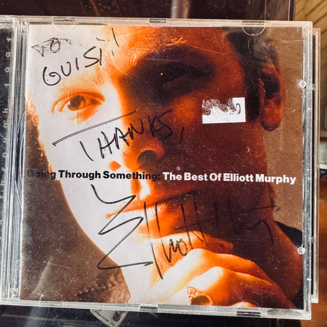 CD: CD von Elliott Murphy - Going Through Something m. Autogramm – Usato da Merligen venduto da barratt