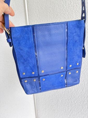LIEBESKIND - Tasche mit verstellbarem Henkel - royalblau