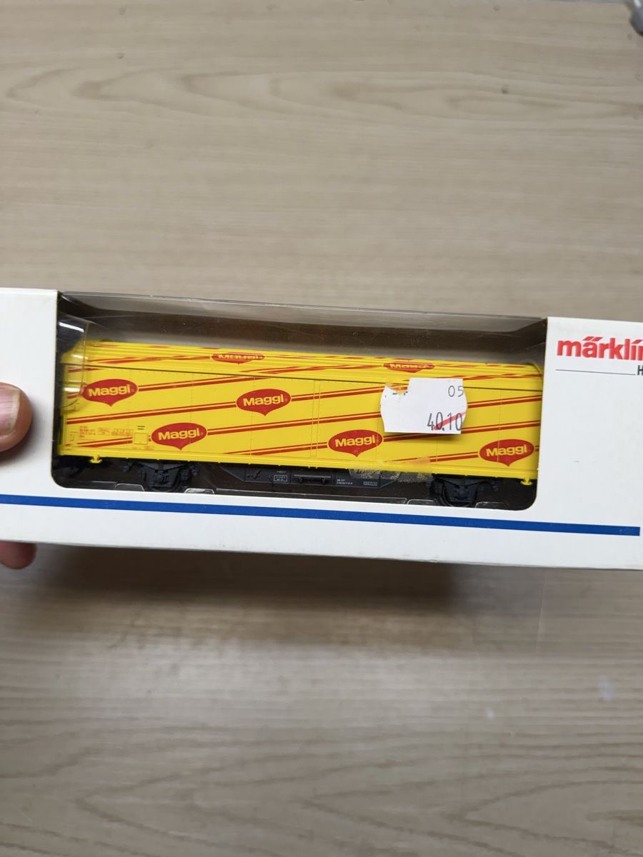 Märklin Modelleisenbahnen: Marklin Güterwagen Maggi HO neu – Neu und originalverpackt aus Herzogenbuchsee von ioa_zcm6 3