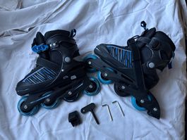 Verstellbare Inlineskates Grösse S, 31-34, inkl. Werkzeug