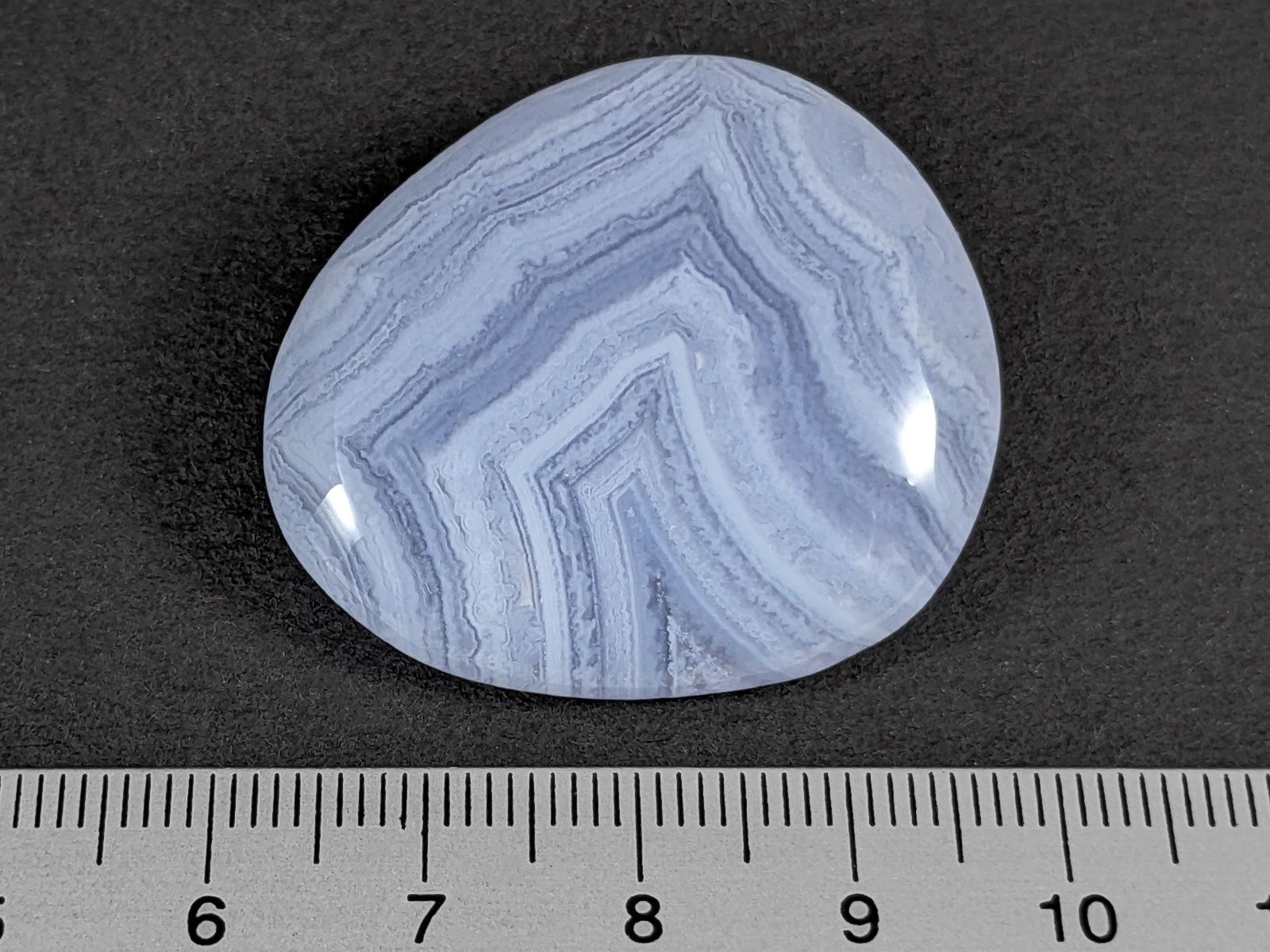 Minerali & Pietre curative: Chalcedon Handschmeichler 36mm – Nuovo e nell'imballaggio originale da Meilen venduto da StoneGarden