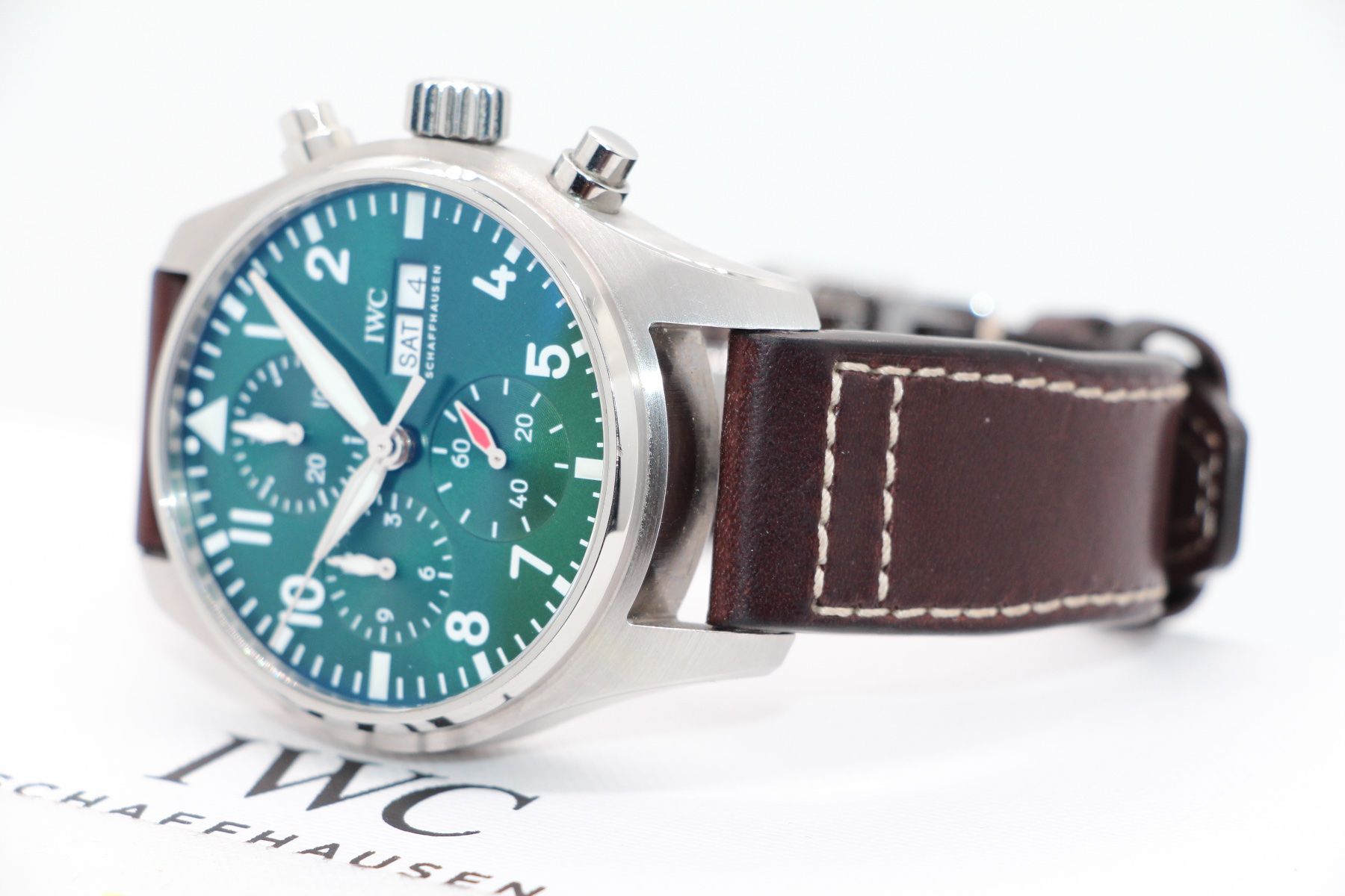 IWC Orologi: IWC Fliegeruhr Chronograph Ref. IW388104, Full-Set – Usato da Zug venduto da eMDi_Collection 5
