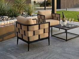2 Sessel Sunbrella Coffee Set aus Ausstellung neuwertig