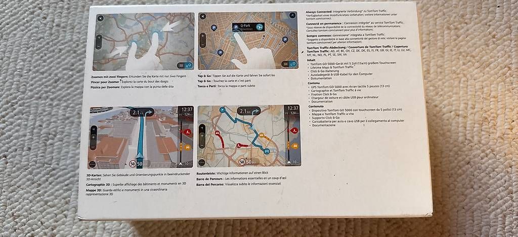 Navigatori: TomTom GO 5000 avec pochette – Usato da Forel (Lavaux) venduto da Monalocatelli 1