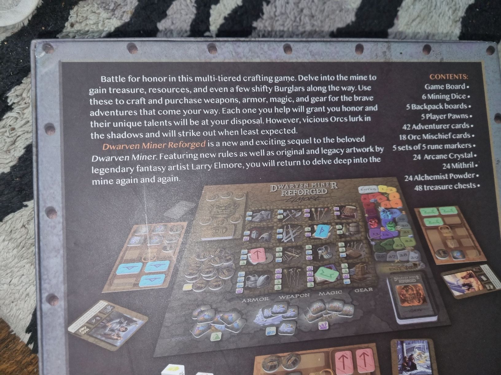 Spiele: Jeu de société Dwarven Miner Reforged – Neu (gemäss Beschreibung) aus Fribourg von sal_5ln6 8