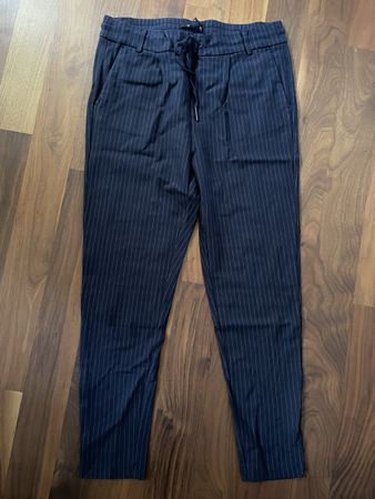 Jogger Hose, Only, navy, Nadelstreifen L 
