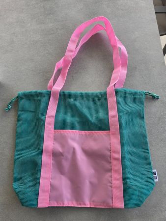 Uniqlo Stofftasche Netz Tasche Shopper Grösse M neuwertig