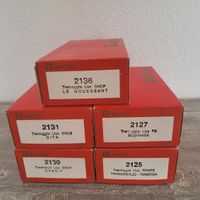 5 x Rivarossi Leerkarton für Güterwagen (mittel)  2125 o. ä.