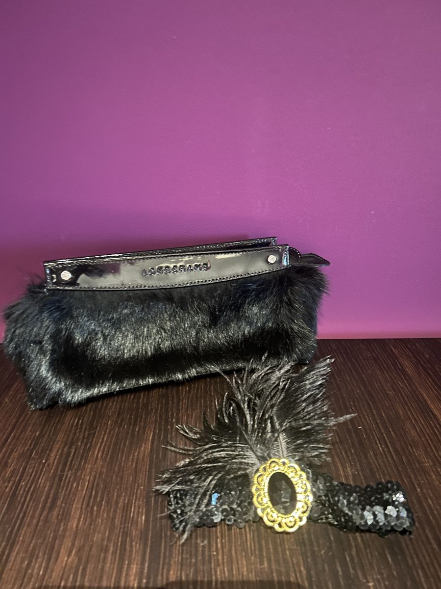 Accessori per capelli: 1920 Gatsby Accessoires Longchamp Clutch – Usato da Zollikon venduto da NiZo137 1