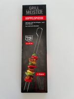 Grill Meister - Doppelspiesse Grillspiesse - 4er SET
