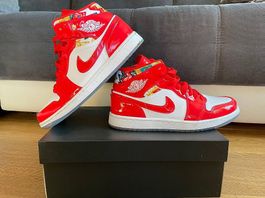 Air Jordan 1 Mid Chile red Grösse 44