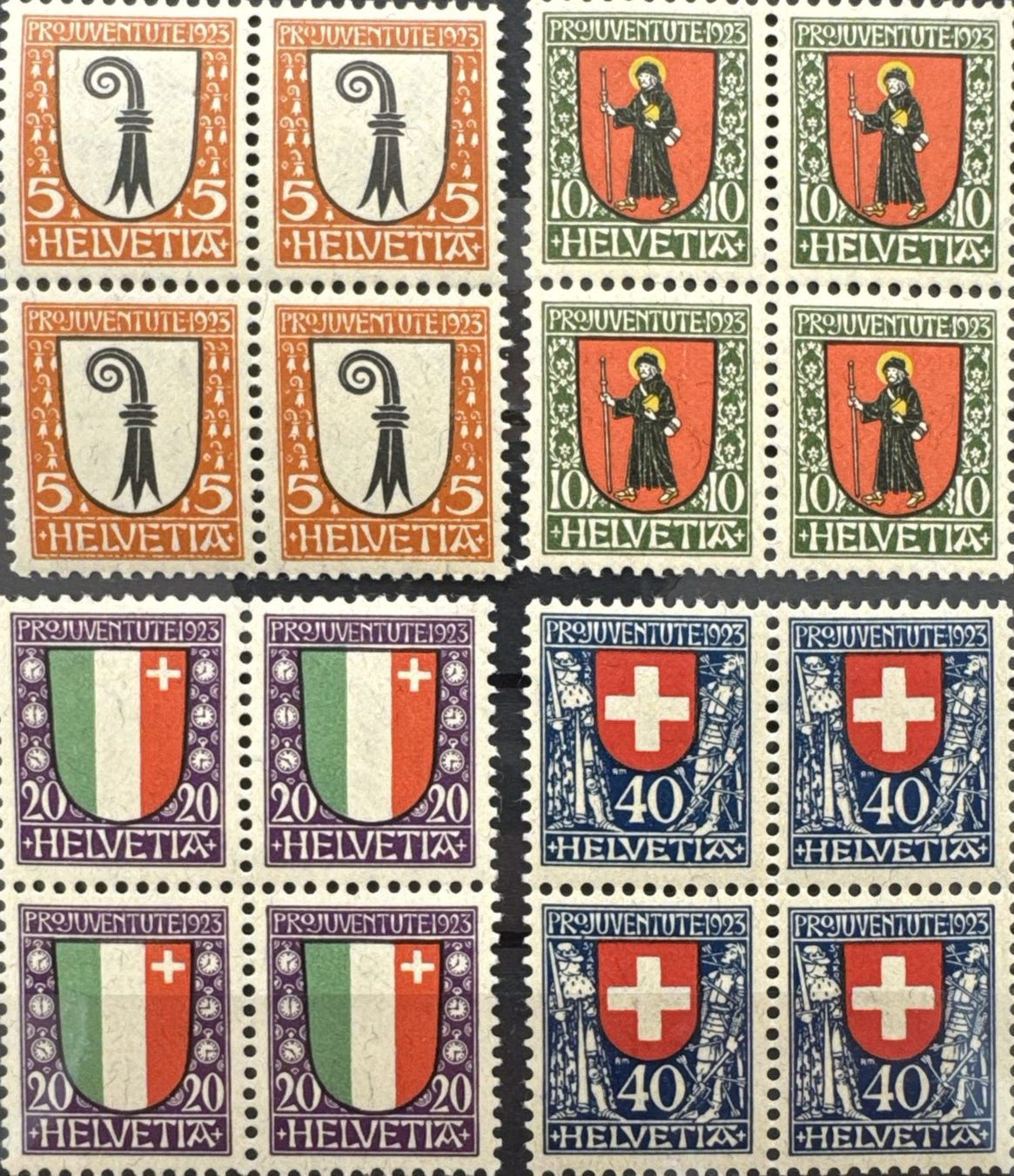 Tutti i francobolli: Pro Juventute 1923 – Usato da St. Niklausen LU venduto da Gypsi61