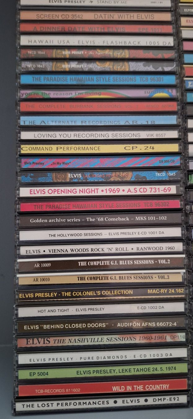 CD: Elvis Presley: CD Importpressung Sammlung 236 Stück – Usato da Mühlethurnen venduto da Landhockeyelvis 3