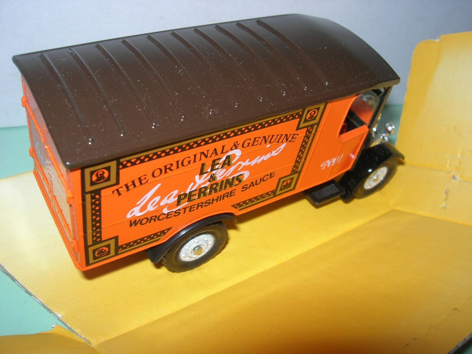 Corgi Toys Modellini d'auto: Thornycroft Box Van  * Corgi  ca. 1:43 – Nuovo e nell'imballaggio originale da Hornussen venduto da Amw 2