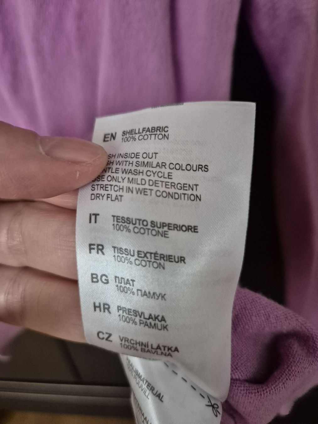 Maglioni & Felpe: Marc O'Polo Baumwollpullover pink / violett, Gr. S – Usato da Affoltern am Albis venduto da Diana888 2