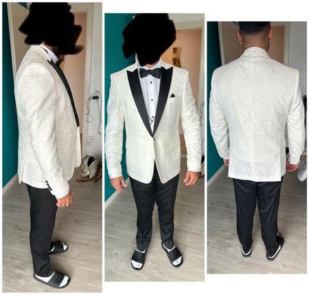 Herrenanzug Set Hochzeit - Grösse: 52 / L