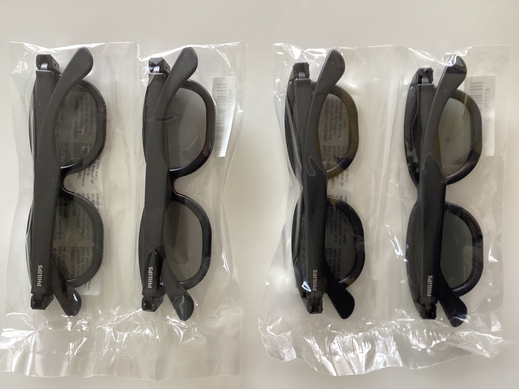 Philips Heimkino: 3D- Brillen, 4 Stück – Neu und originalverpackt aus Wagen von papai1 1