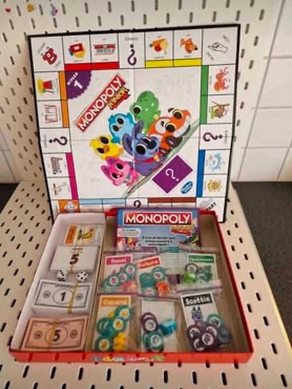 Giochi: Monopoly Junior 2 en 1 en français – Usato da Vevey venduto da lartiste1 1