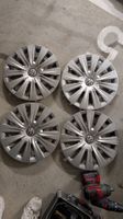 4x VW Stahlfelgen 15 Zoll mit Radkappen