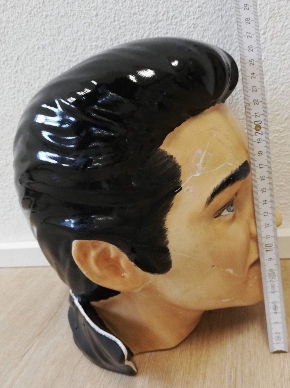 Statuette: Rare ELVIS Büste 68er Keramik TCB – Usato da Baar venduto da STIFANI-SHOP 3