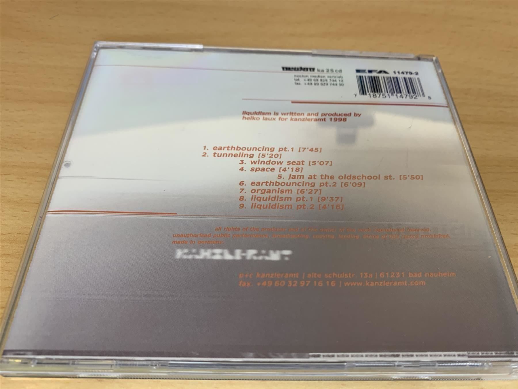 CD: Heiko Laux – Liquidism – Usato da Rikon im Tösstal venduto da Alpenmutz 1