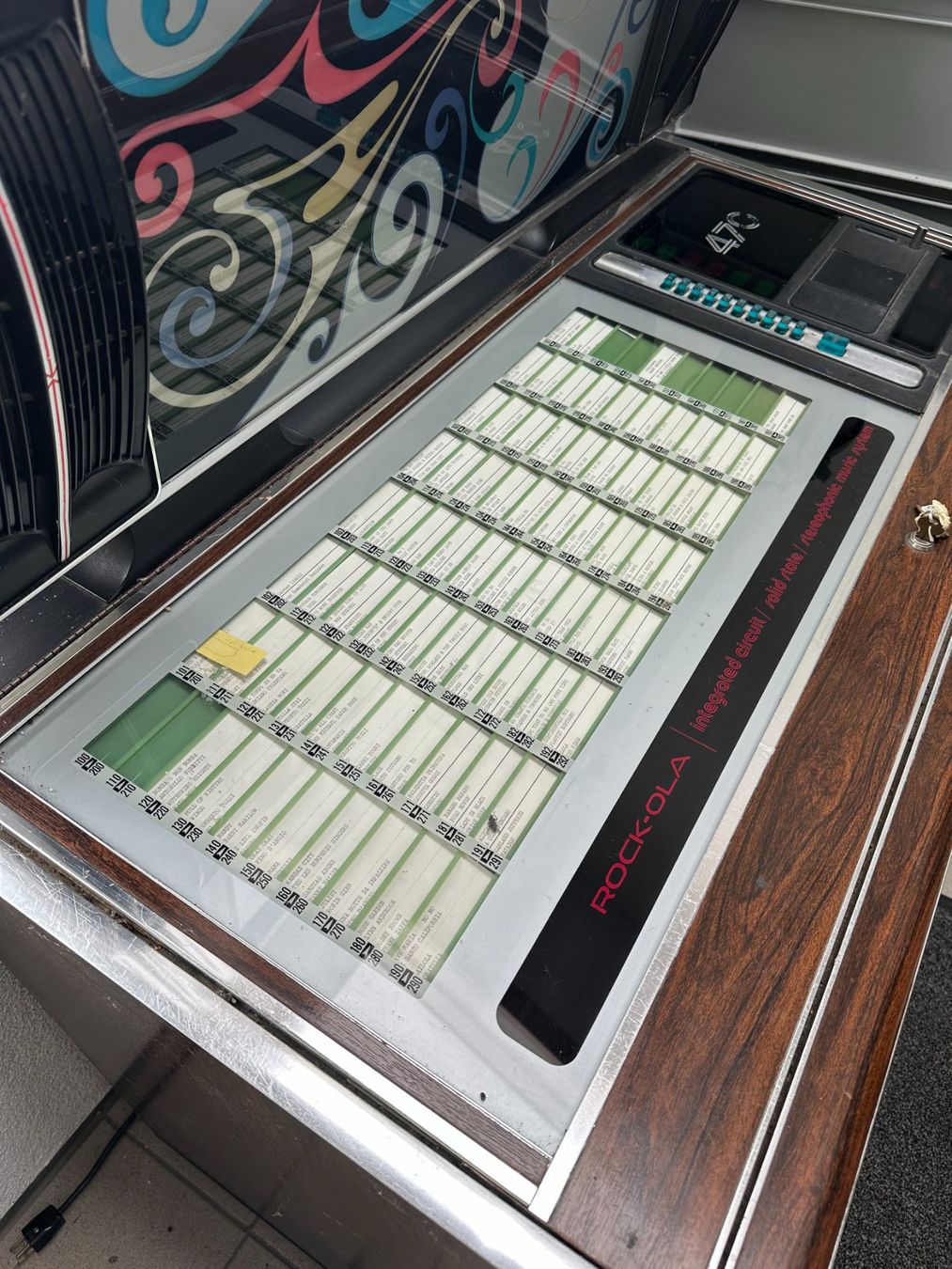 Rock-Ola Jukebox: Rock-Ola Jukebox 469, 1970er – Usato da Zürich venduto da user23467 3