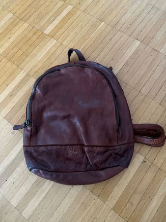 Harbour Leder Rucksack braun