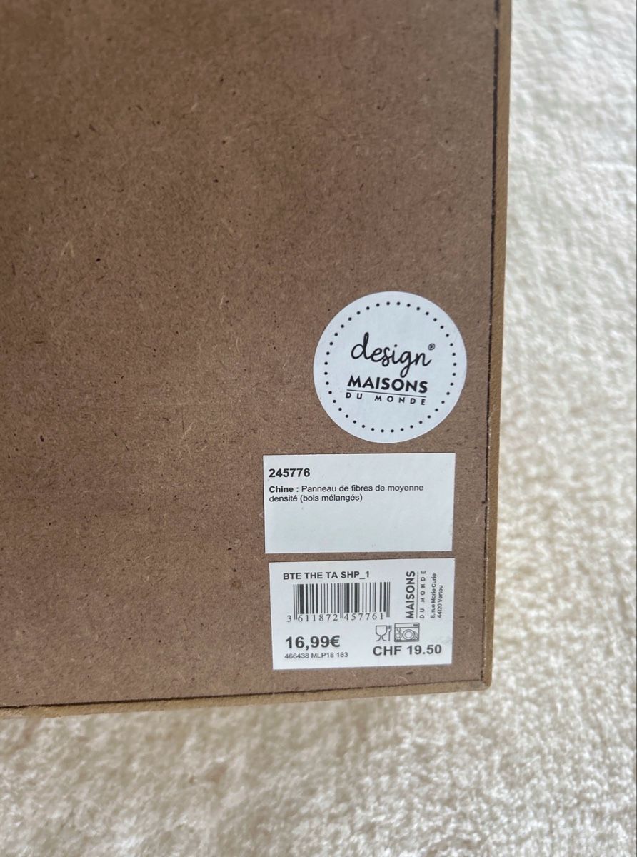 Contenitori & Simili: Aufbewahrungsbox für Tee  – Nuovo e nell'imballaggio originale da Laupen BE venduto da erii.blabla 2