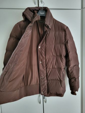 Strenesse Herren Daunenjacke, Gr. M - Braun