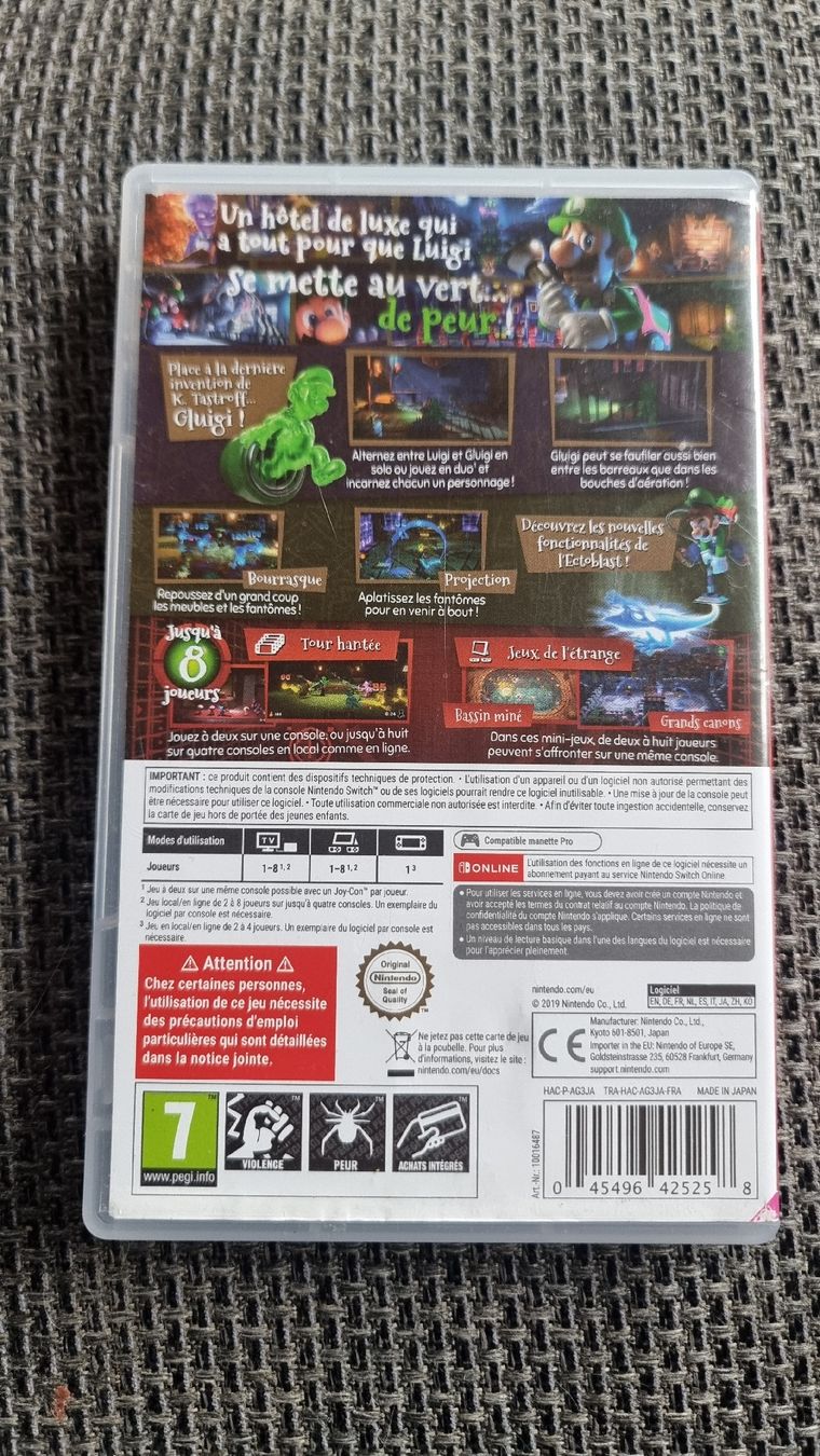 Nintendo Giochi: luigi's Mansion 3 nintendo switch  – Usato da Reconvilier venduto da Sandrine99 1