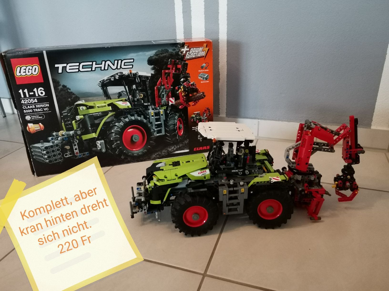 Lego Kit di costruzioni: Lego Technik 42054 Traktor – Usato da Bronschhofen venduto da Katrusja